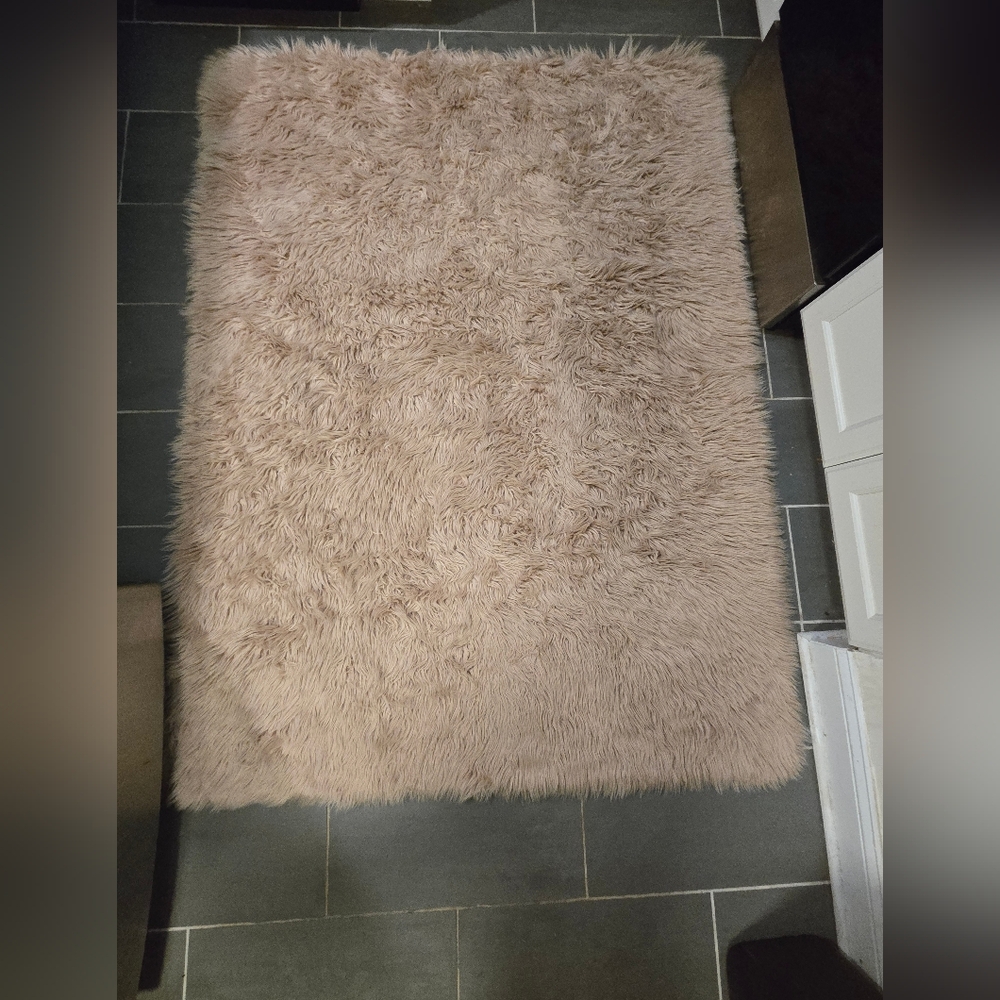 Pink rug